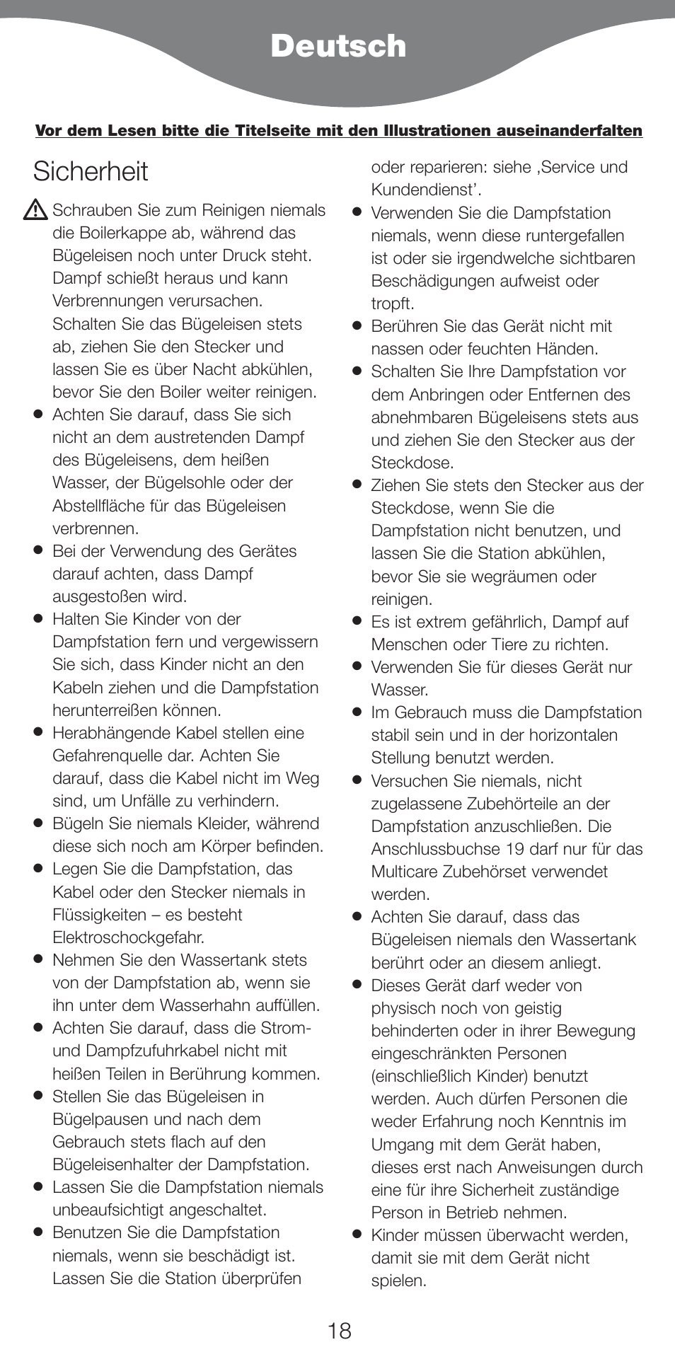 Deutsch, Sicherheit | Kenwood IC800 User Manual | Page 21 / 105