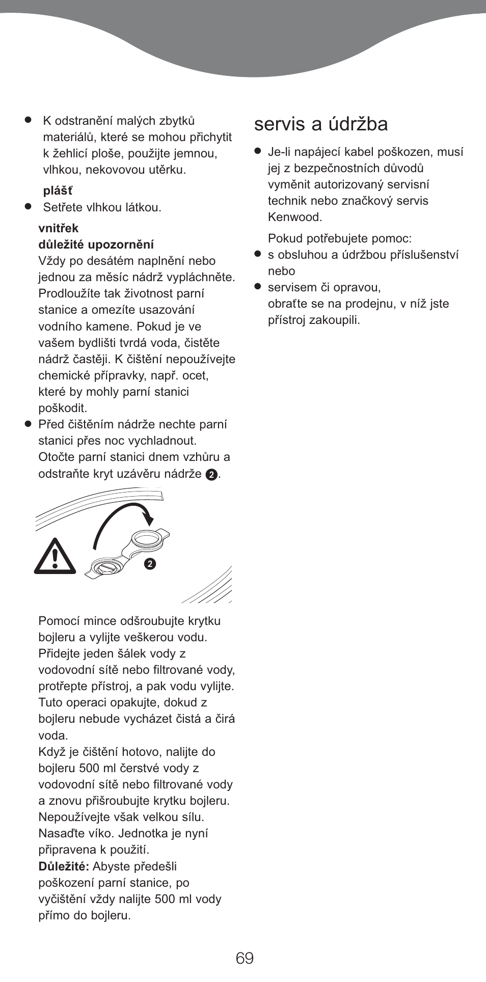 Servis a údržba | Kenwood IC800 User Manual | Page 72 / 105