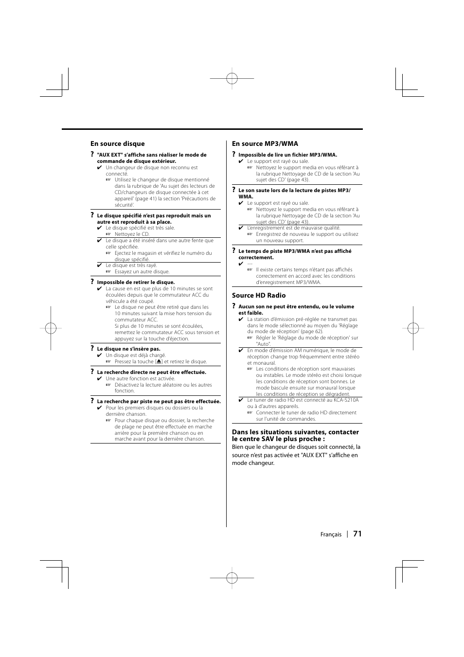 Kenwood EZ500 User Manual | Page 71 / 112