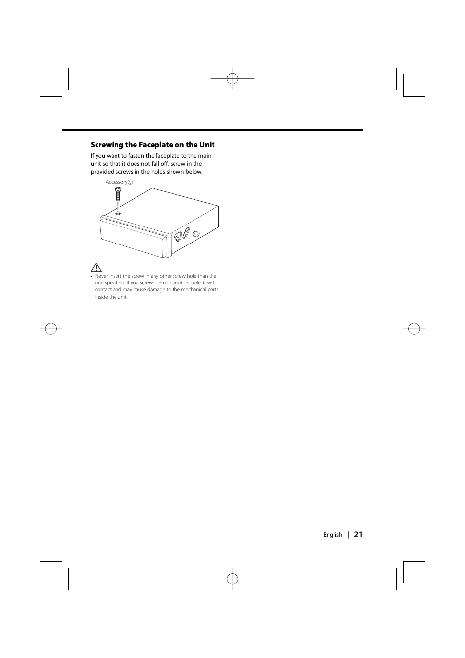 Kenwood KDC-128CR User Manual | Page 21 / 72