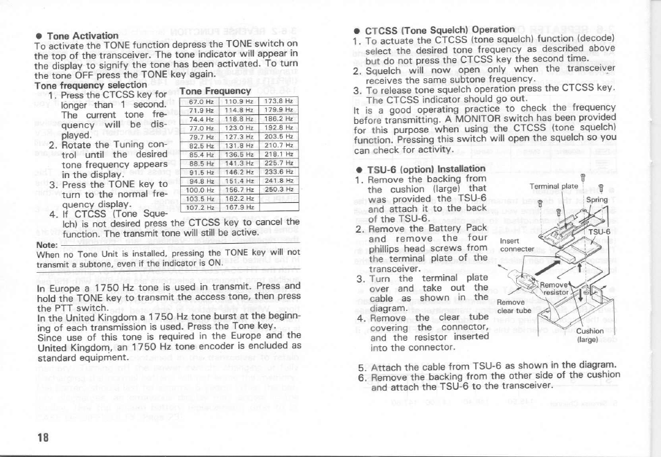 Kenwood TH-55AT Series User Manual | Page 17 / 23