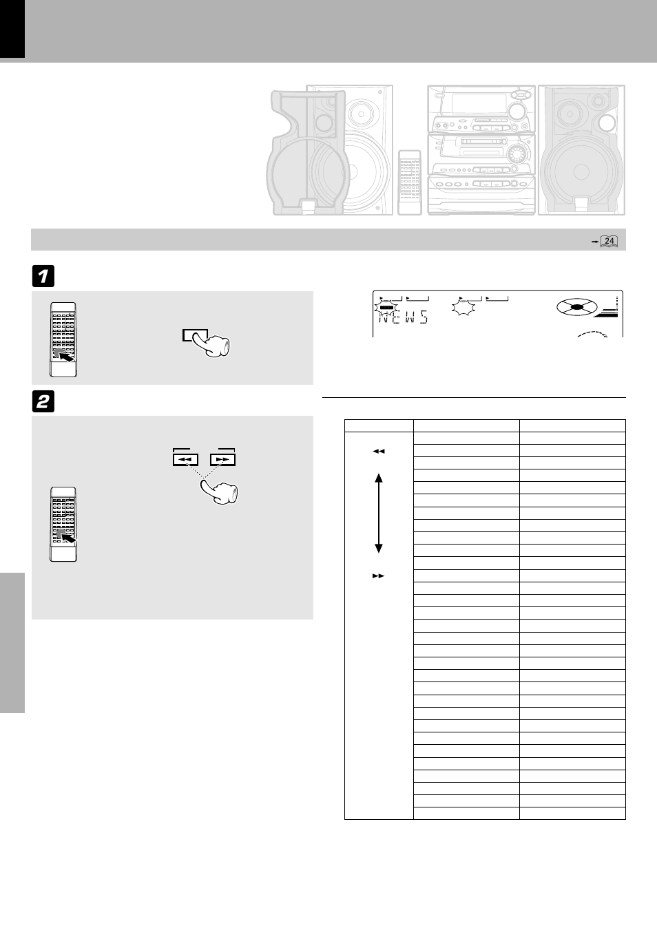 Searching for a desired program type, N e w s, Pty search) | Select the pty search mode, Select the desired program type | Kenwood XD-980MD User Manual | Page 38 / 80