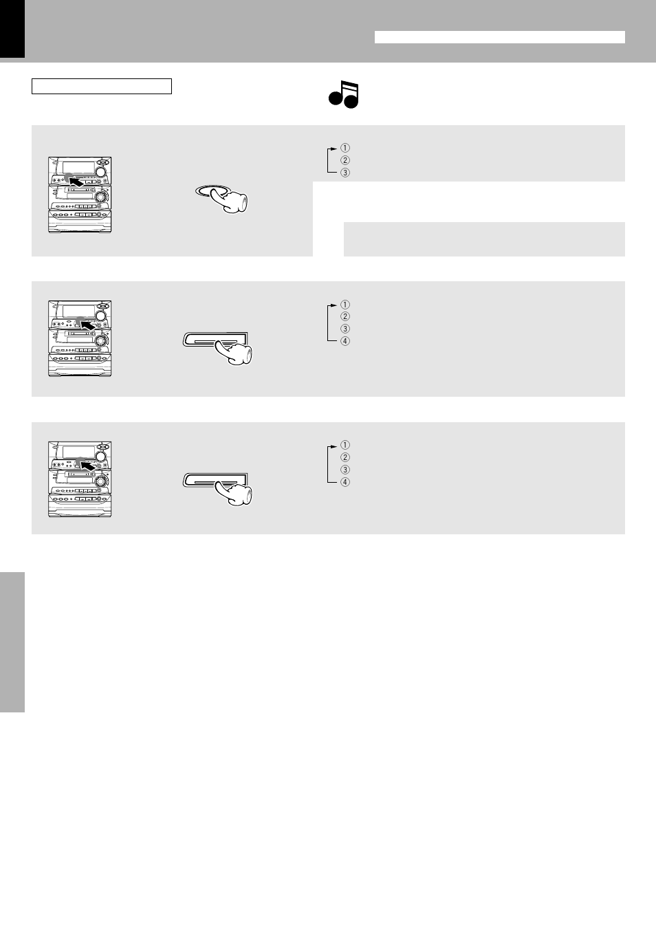 When timer operation is not required | Kenwood XD-980MD User Manual | Page 72 / 80