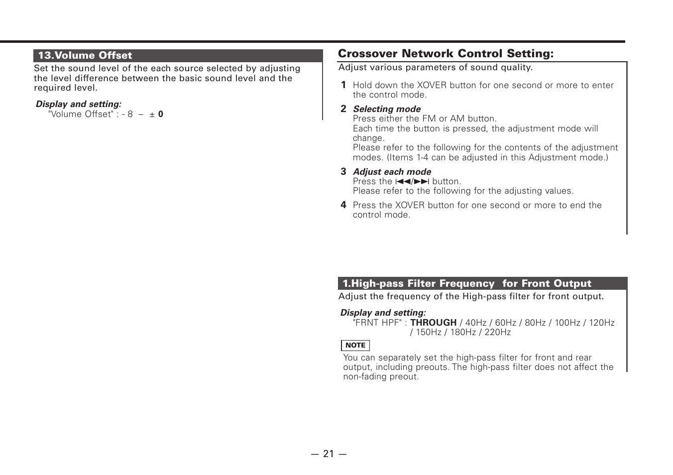 Kenwood Z920DVD User Manual | Page 21 / 76