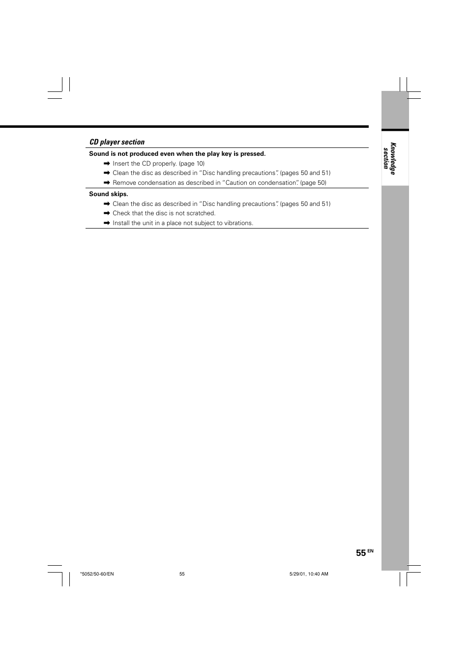 Kenwood MDX-G2 User Manual | Page 55 / 60