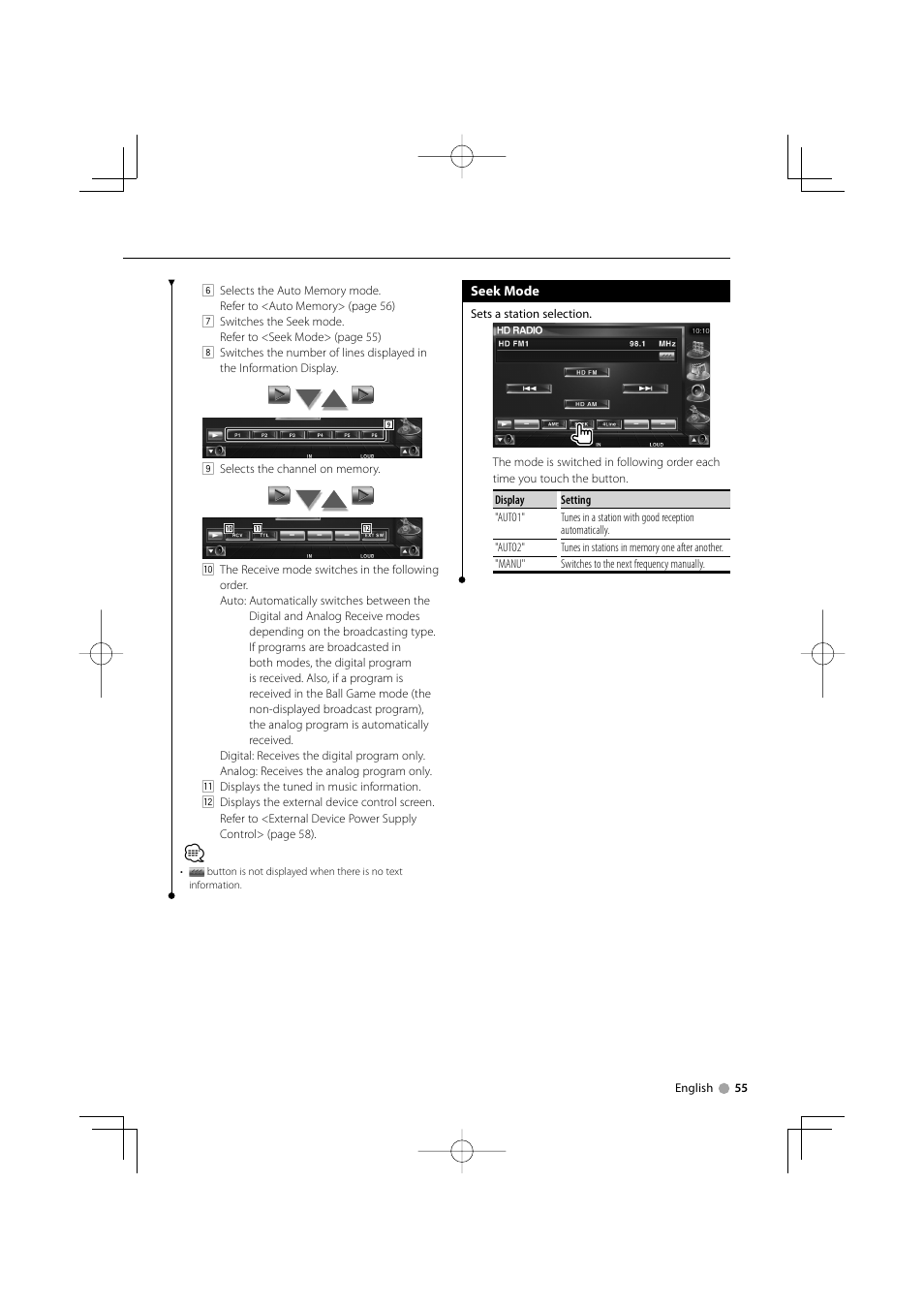 Kenwood KVT-819DVD User Manual | Page 55 / 104