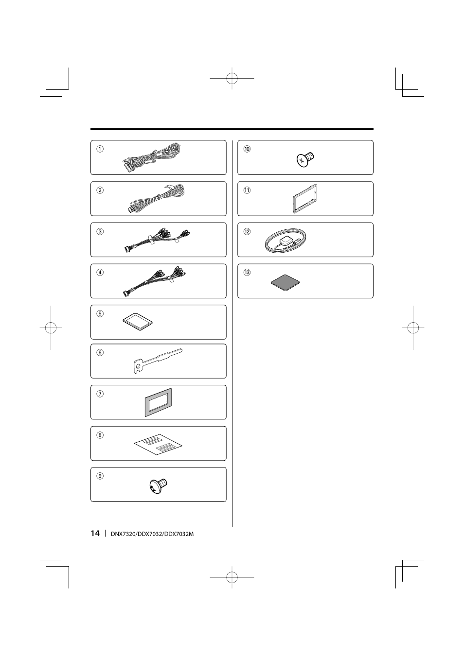 Kenwood DDX7032 User Manual | Page 14 / 36