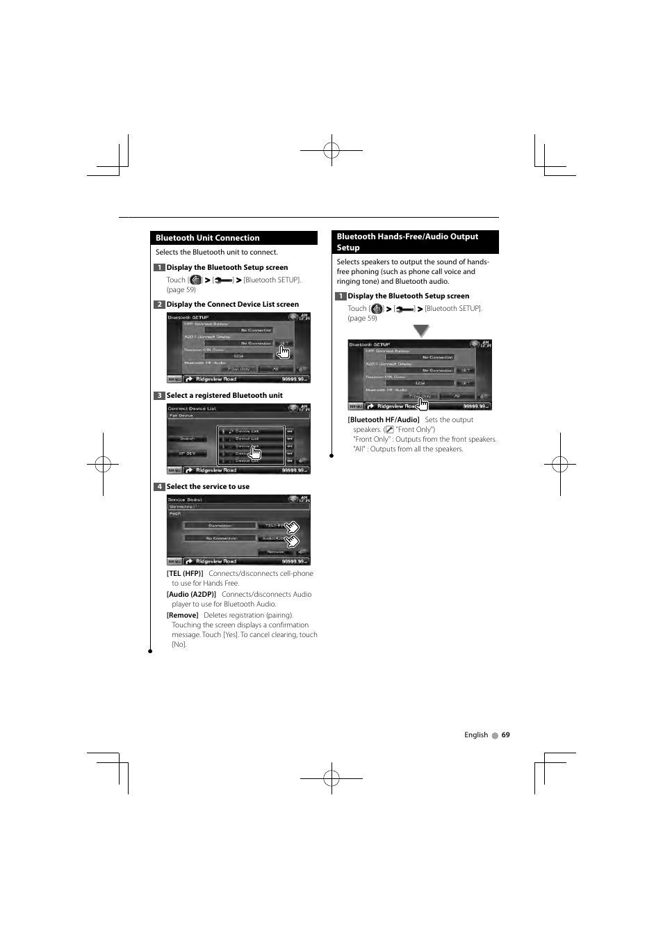 Kenwood DNX5360M User Manual | Page 69 / 96