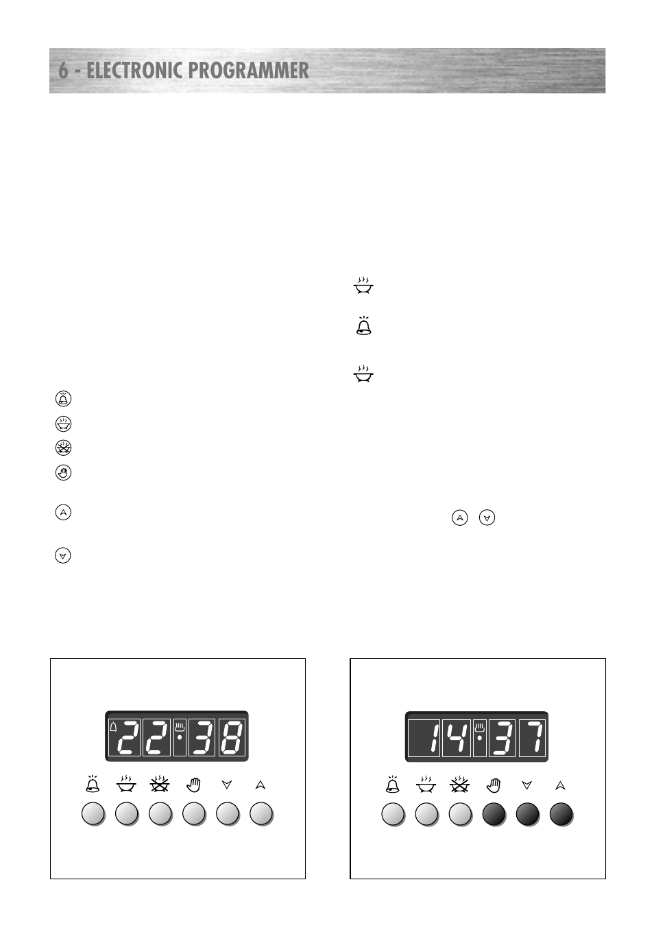 6 - electronic programmer | Kenwood CK 780 User Manual | Page 27 / 44