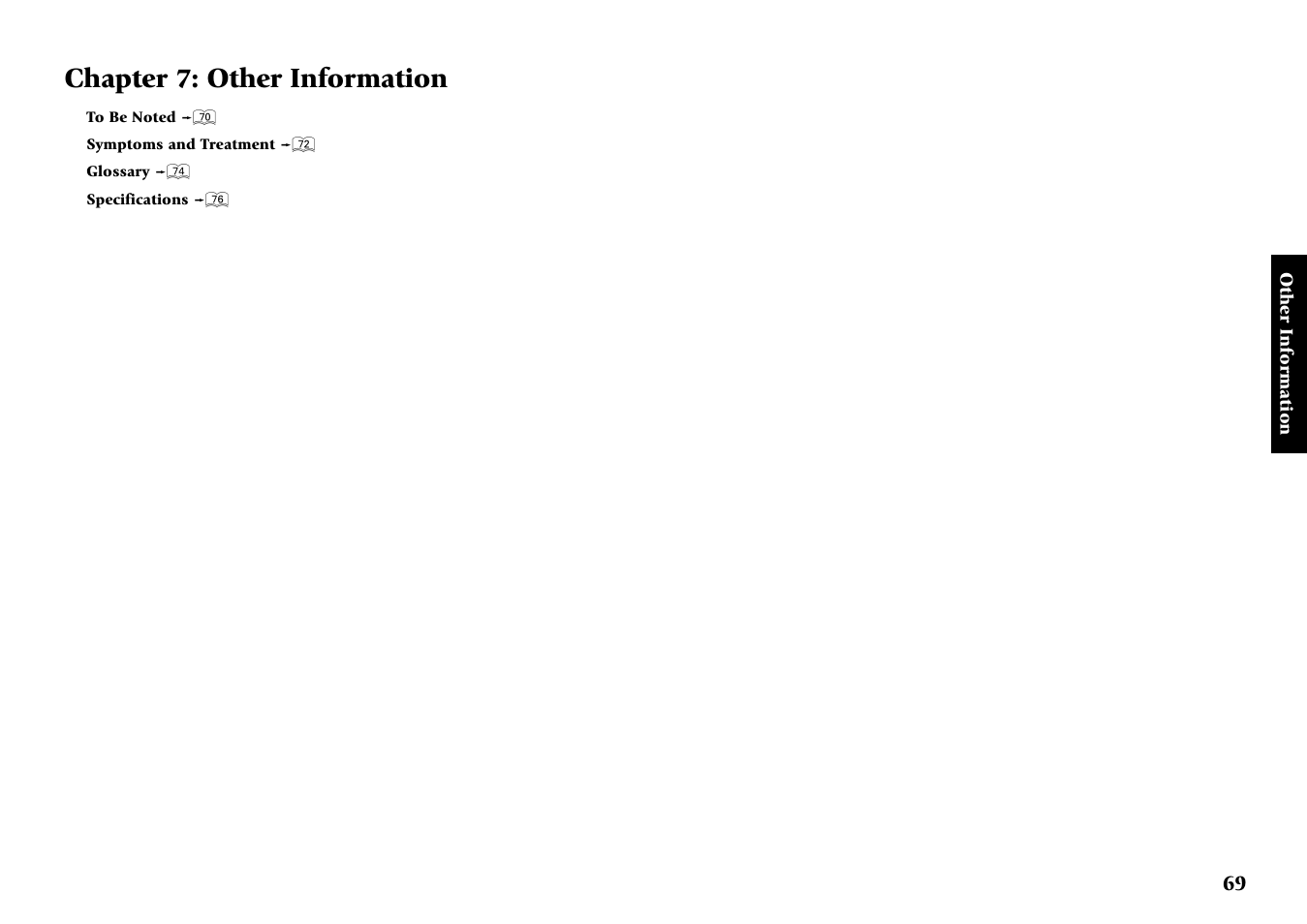 Chapter 7: other information | Kenwood DV-5700 User Manual | Page 69 / 76
