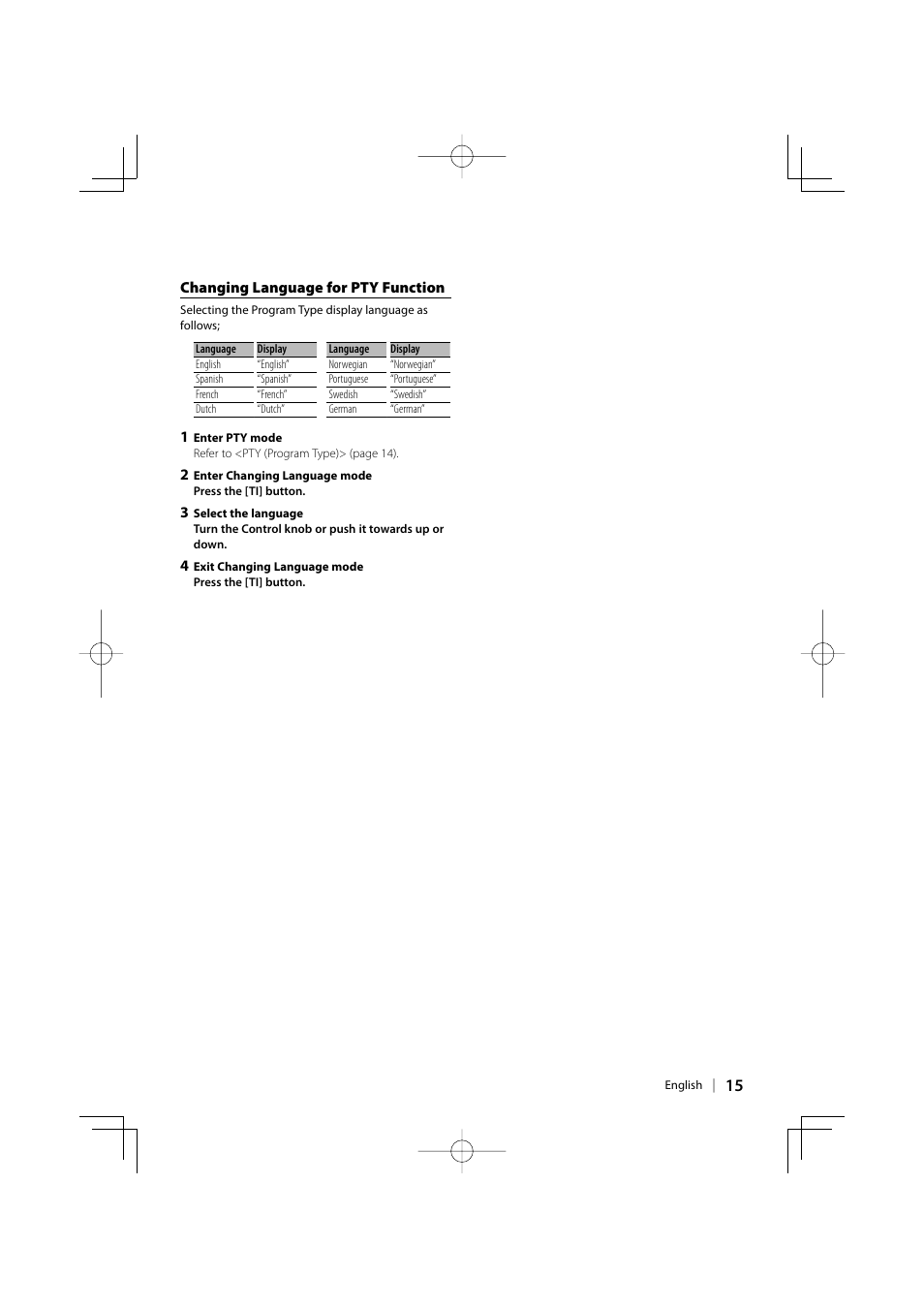 Kenwood KDC-BT8041U User Manual | Page 15 / 48