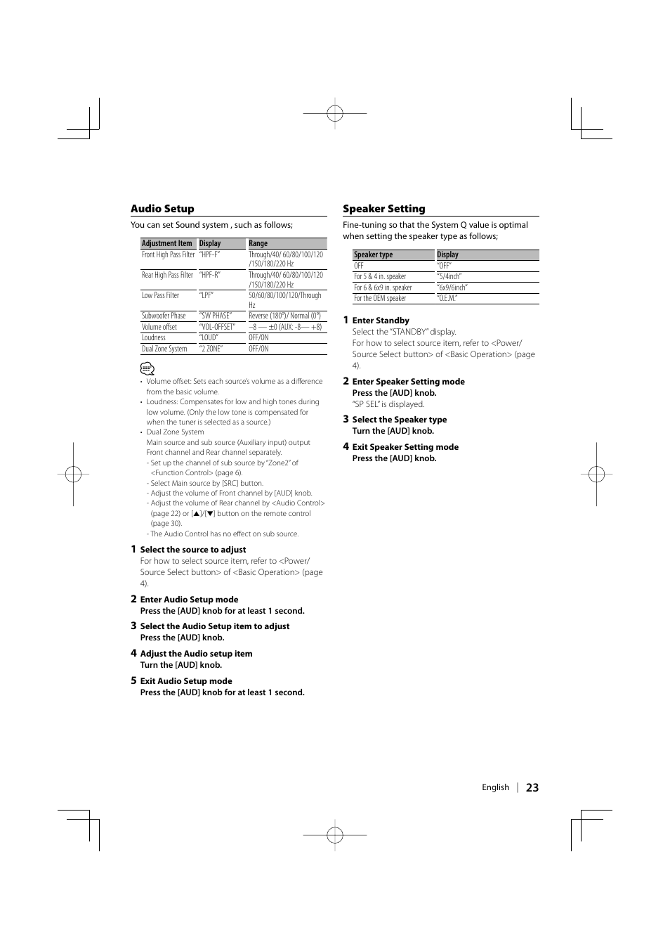 Kenwood KDC-BT8041U User Manual | Page 23 / 48