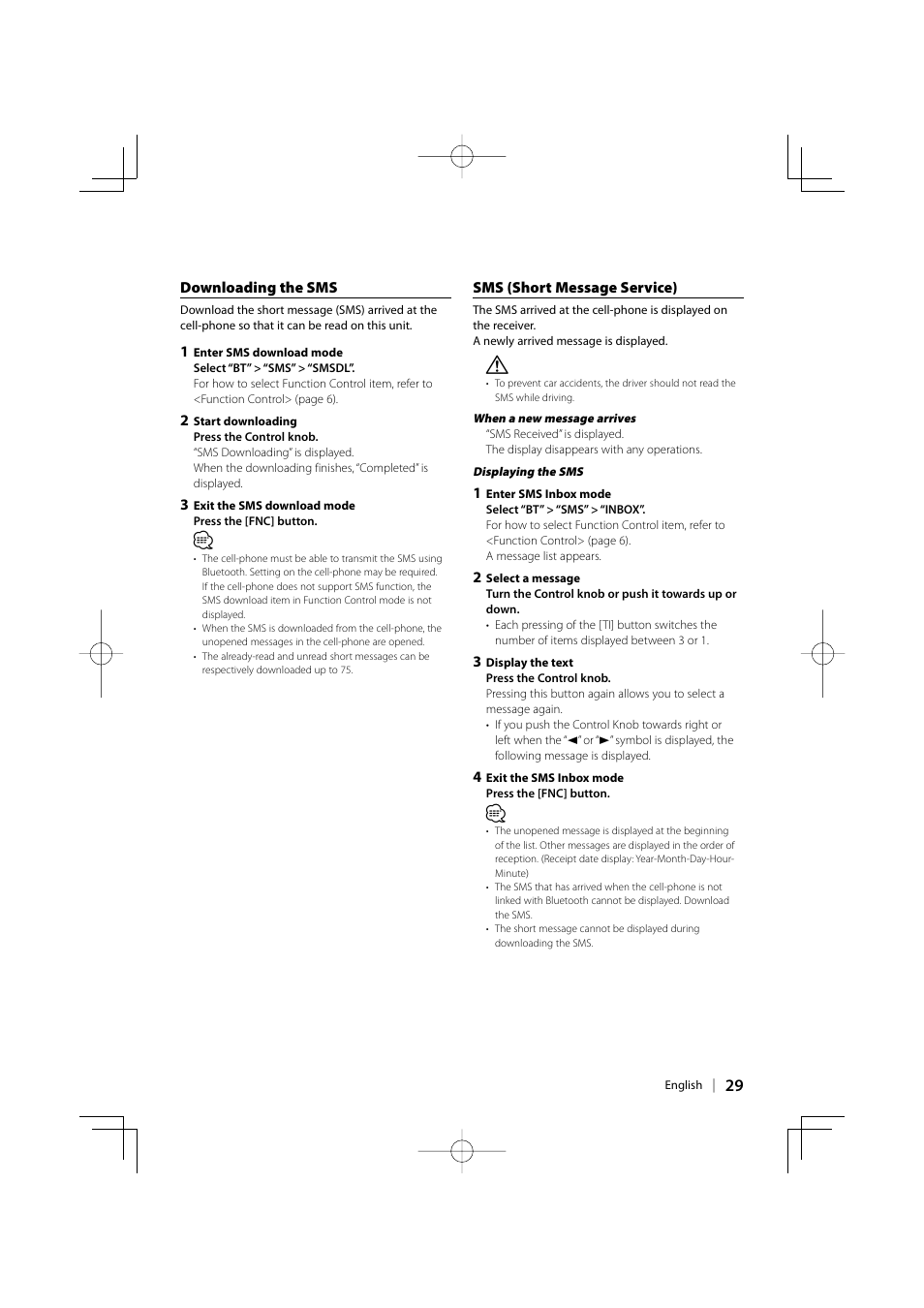 Kenwood KDC-BT8041U User Manual | Page 29 / 48