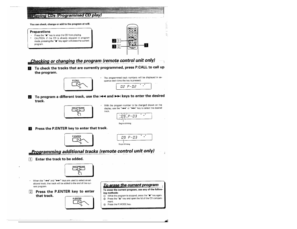 I~qp~n, Js if^pgramm6& cu play | Kenwood MS-A5 User Manual | Page 19 / 32
