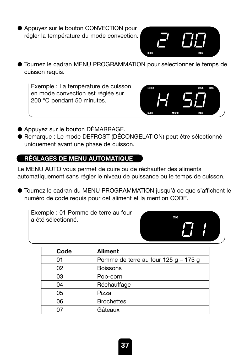 Kenwood MW761E User Manual | Page 37 / 107