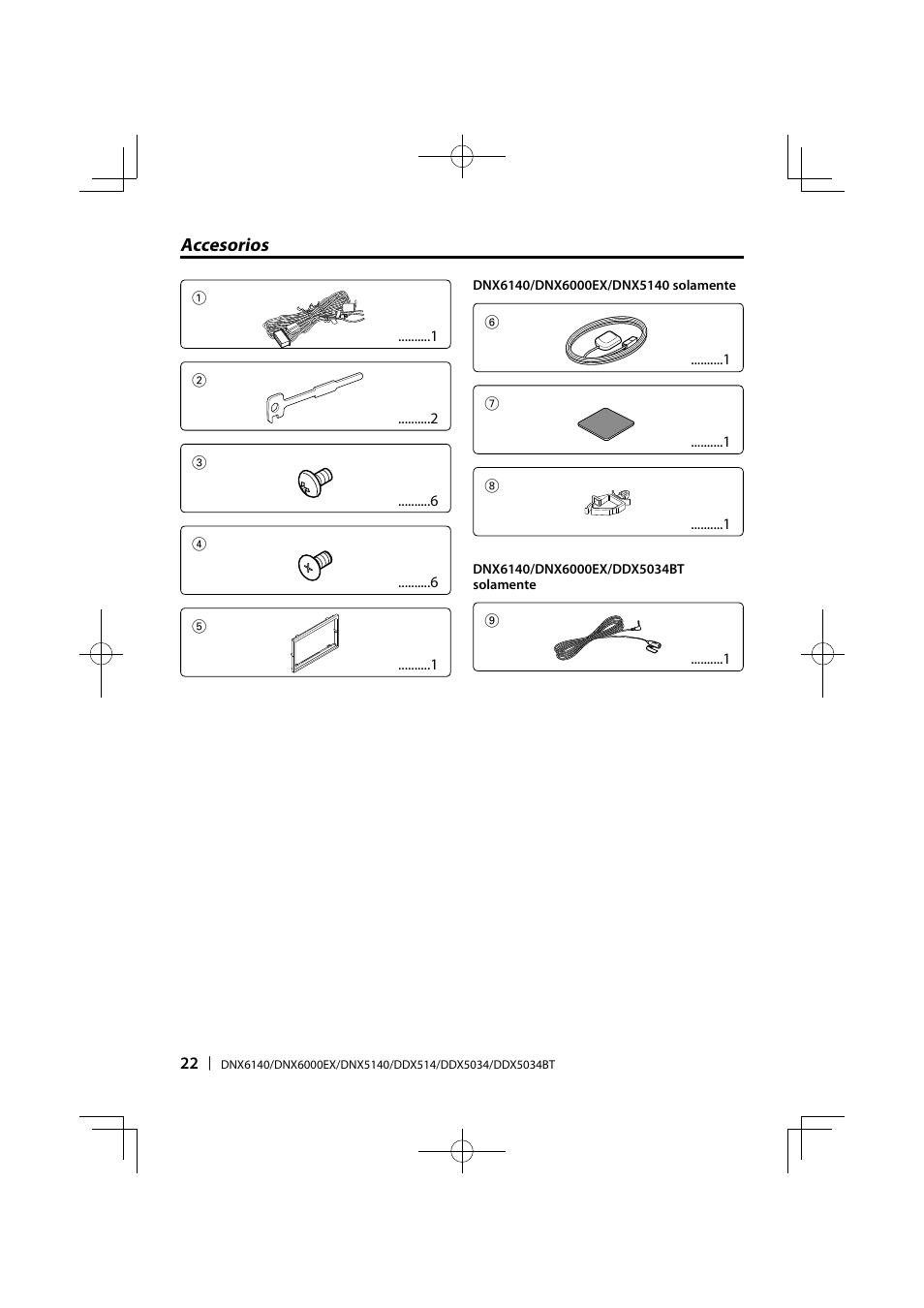 Kenwood DDX5034 User Manual | Page 22 / 32