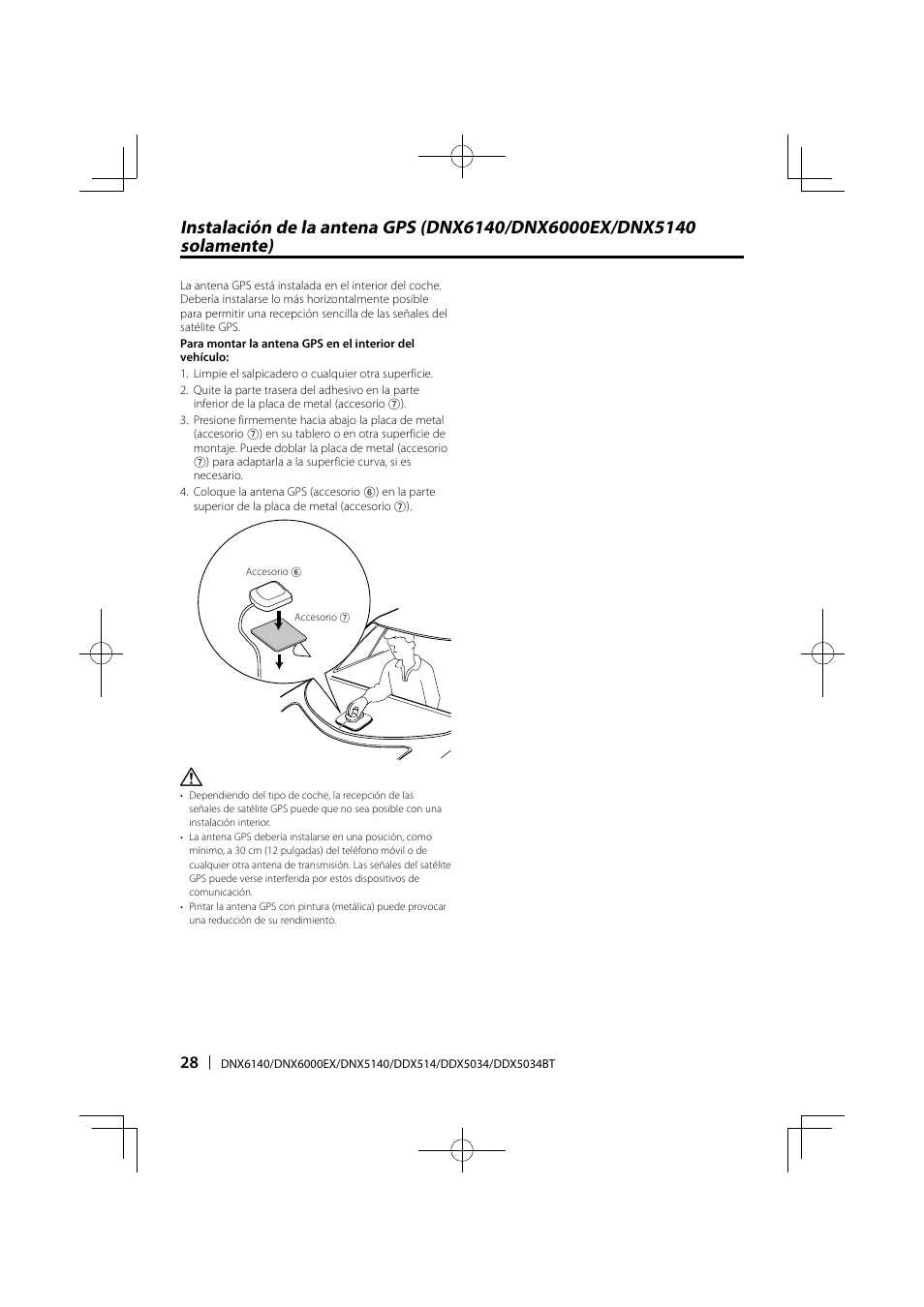 Kenwood DDX5034 User Manual | Page 28 / 32