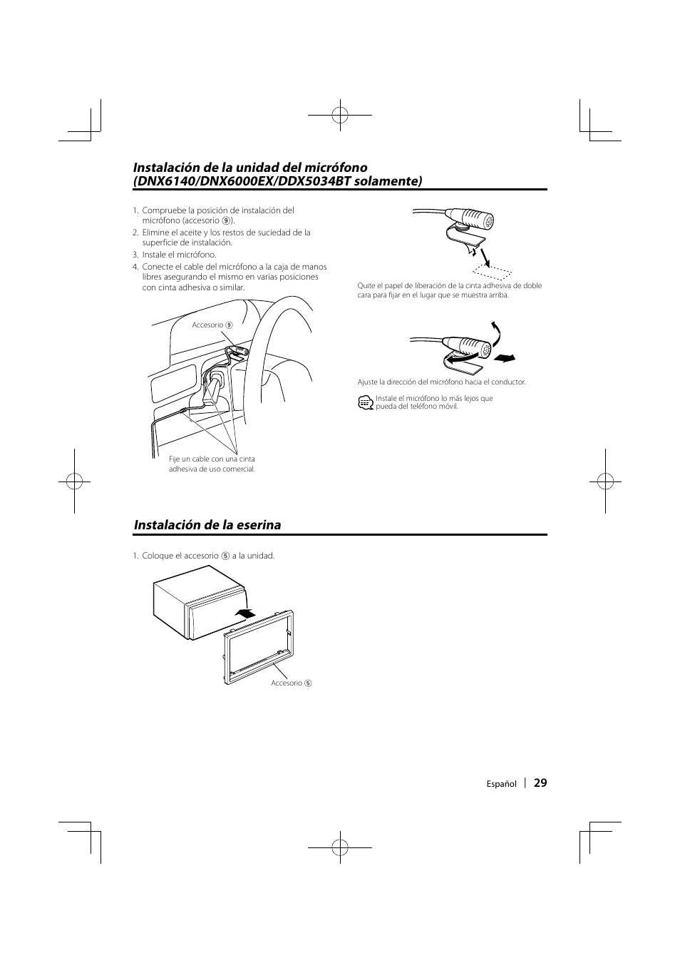 Kenwood DDX5034 User Manual | Page 29 / 32