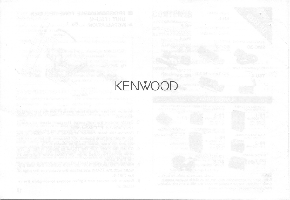 Kenwood TH-415A User Manual | Page 20 / 20