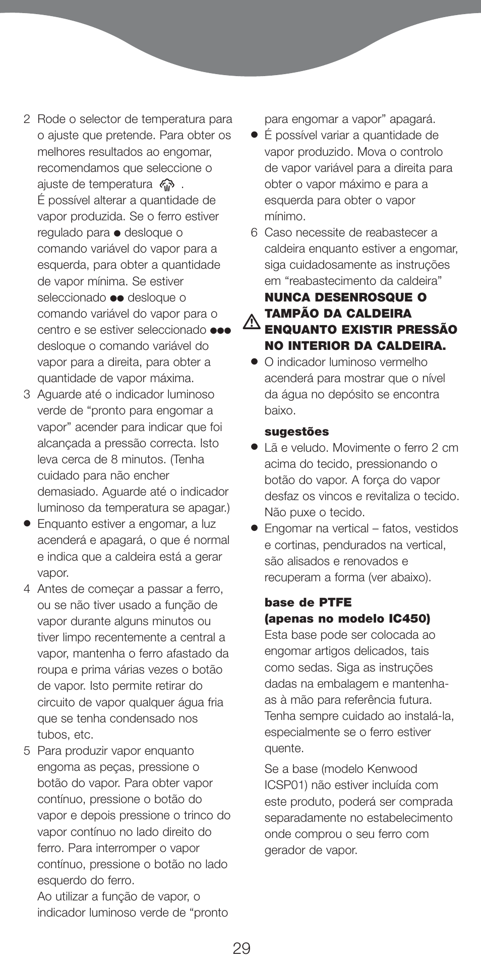 Kenwood IC400 Series User Manual | Page 31 / 90