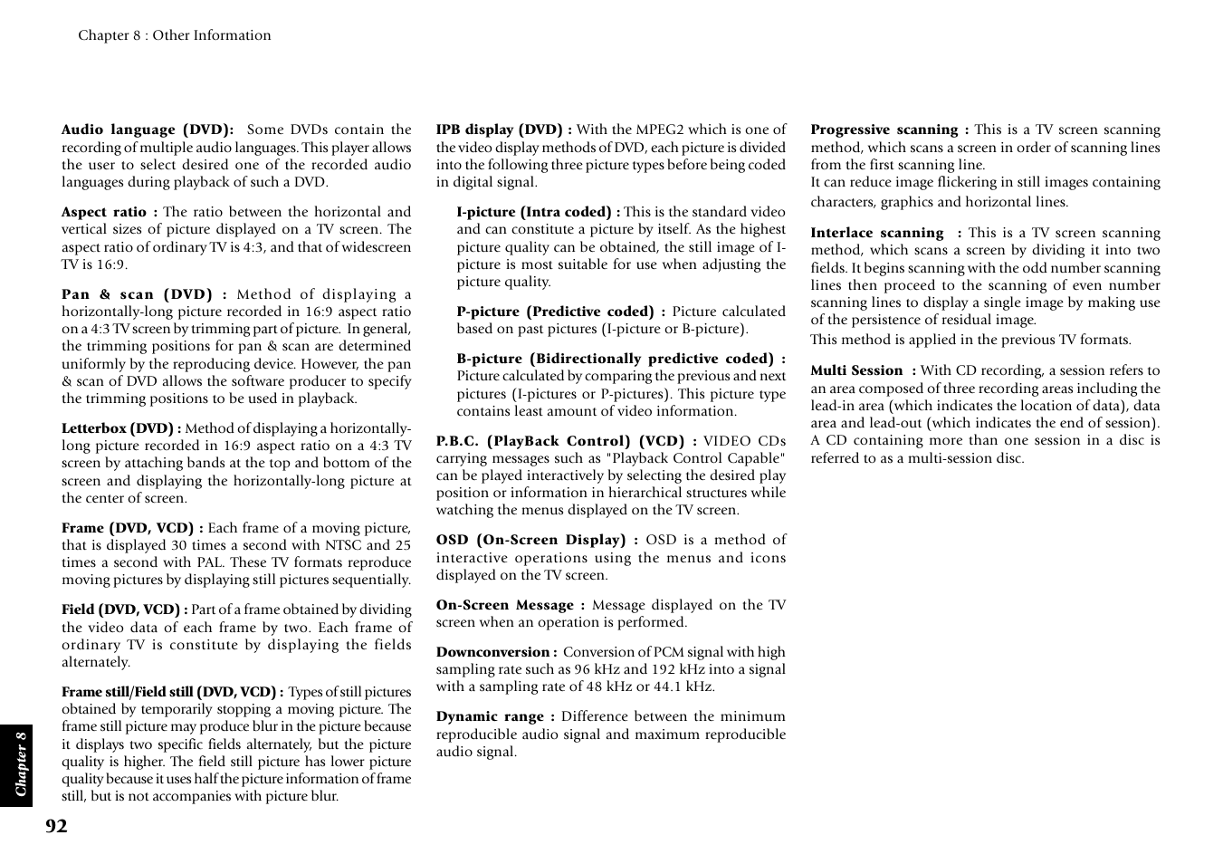 Kenwood DV-5900M User Manual | Page 92 / 96