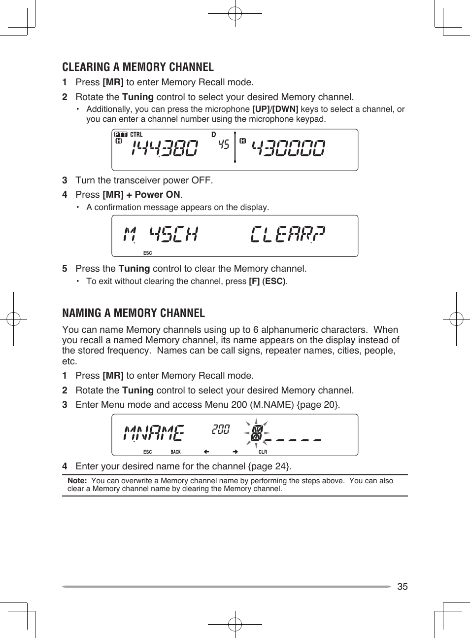 Kenwood TM-V71E User Manual | Page 43 / 107