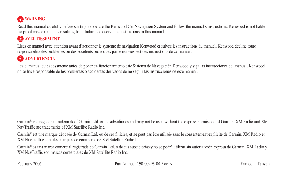 Kenwood KNA-G510 User Manual | Page 2 / 160