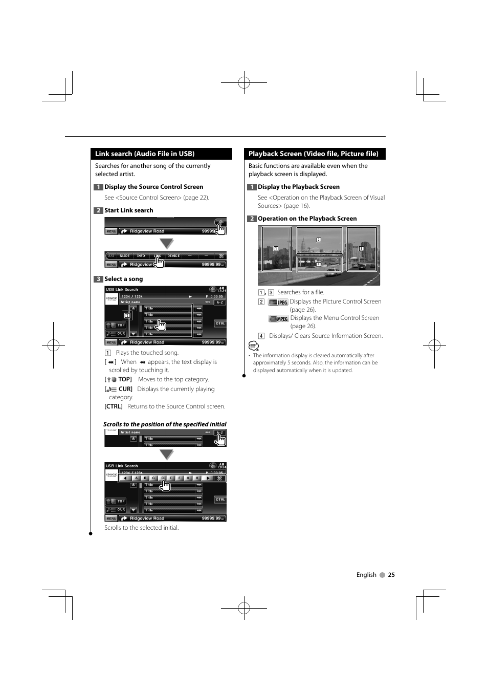 Kenwood DDX7034BT User Manual | Page 25 / 100