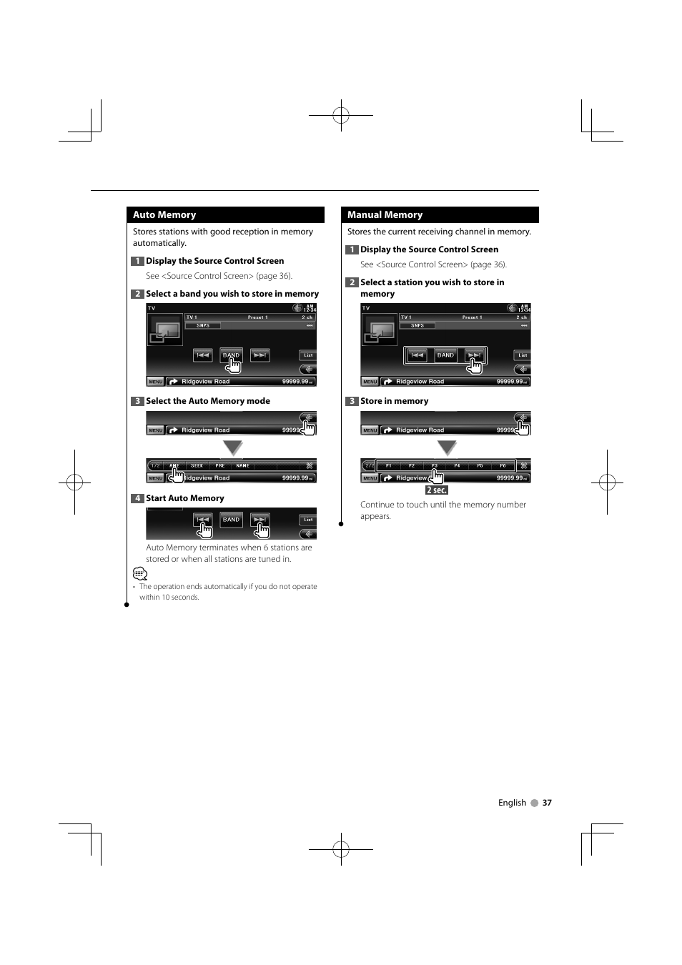 Kenwood DDX7034BT User Manual | Page 37 / 100