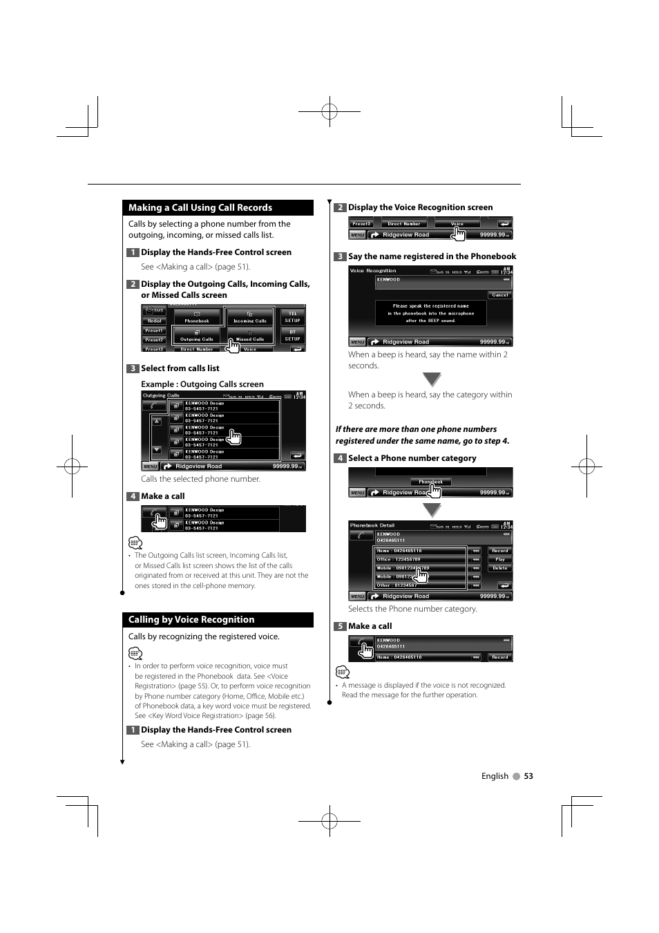 Kenwood DDX7034BT User Manual | Page 53 / 100