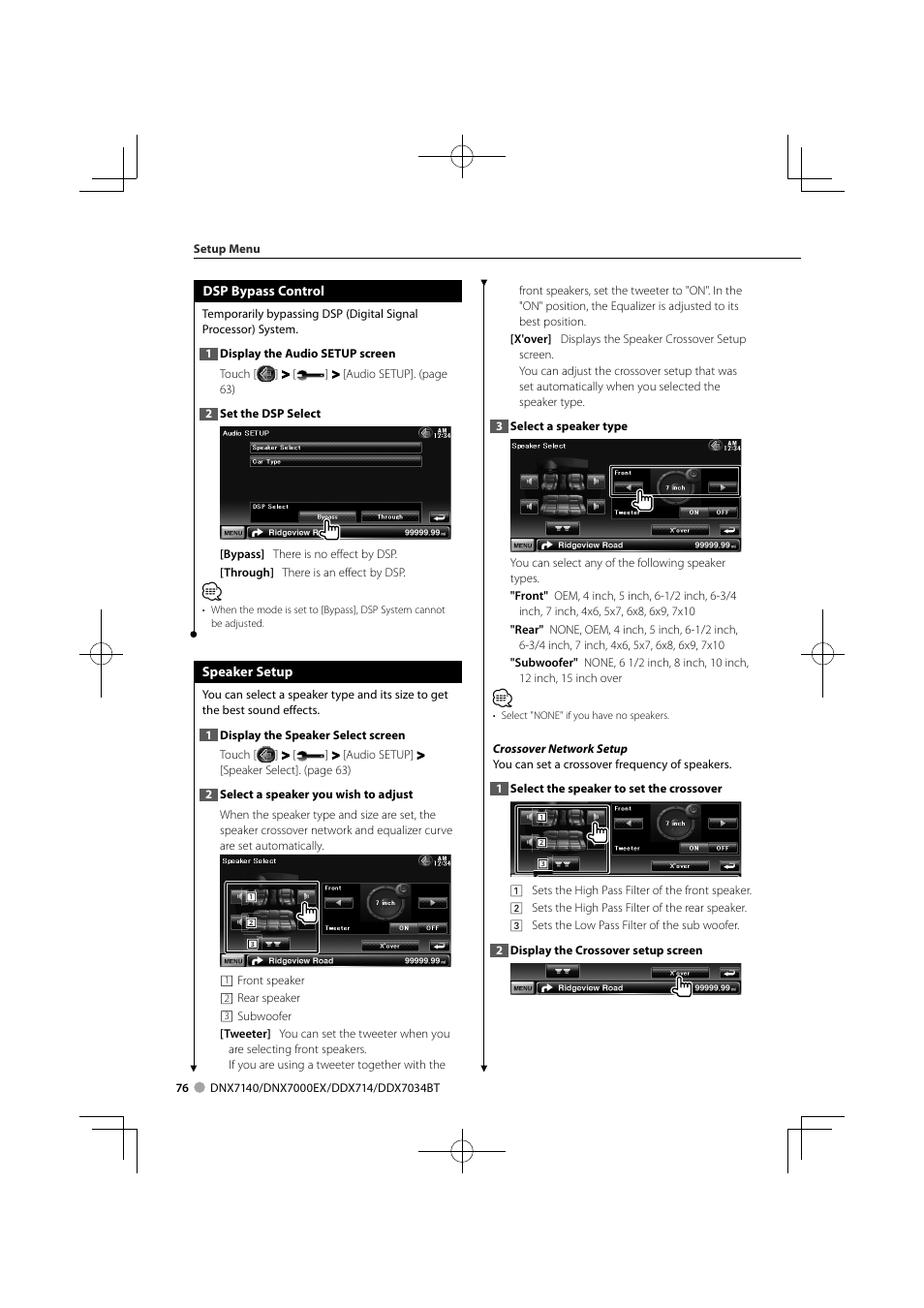 Kenwood DDX7034BT User Manual | Page 76 / 100
