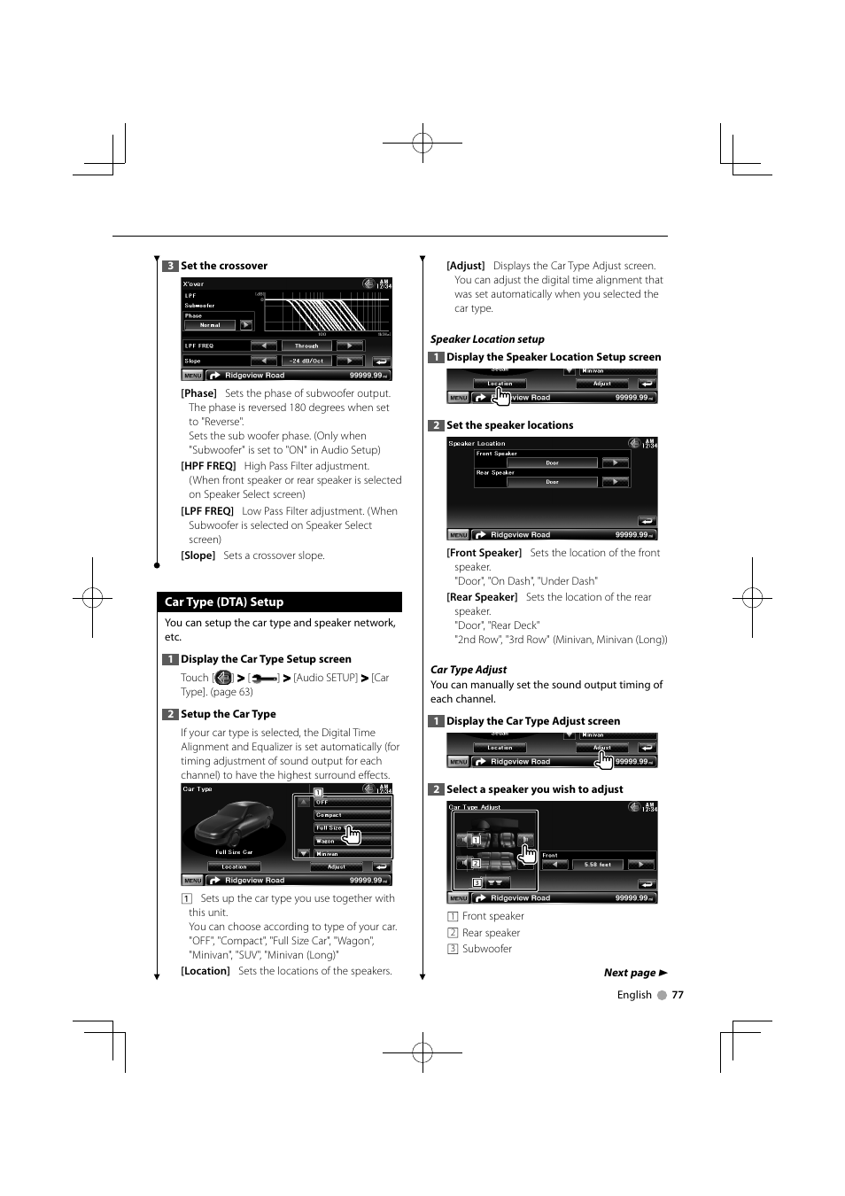 Kenwood DDX7034BT User Manual | Page 77 / 100