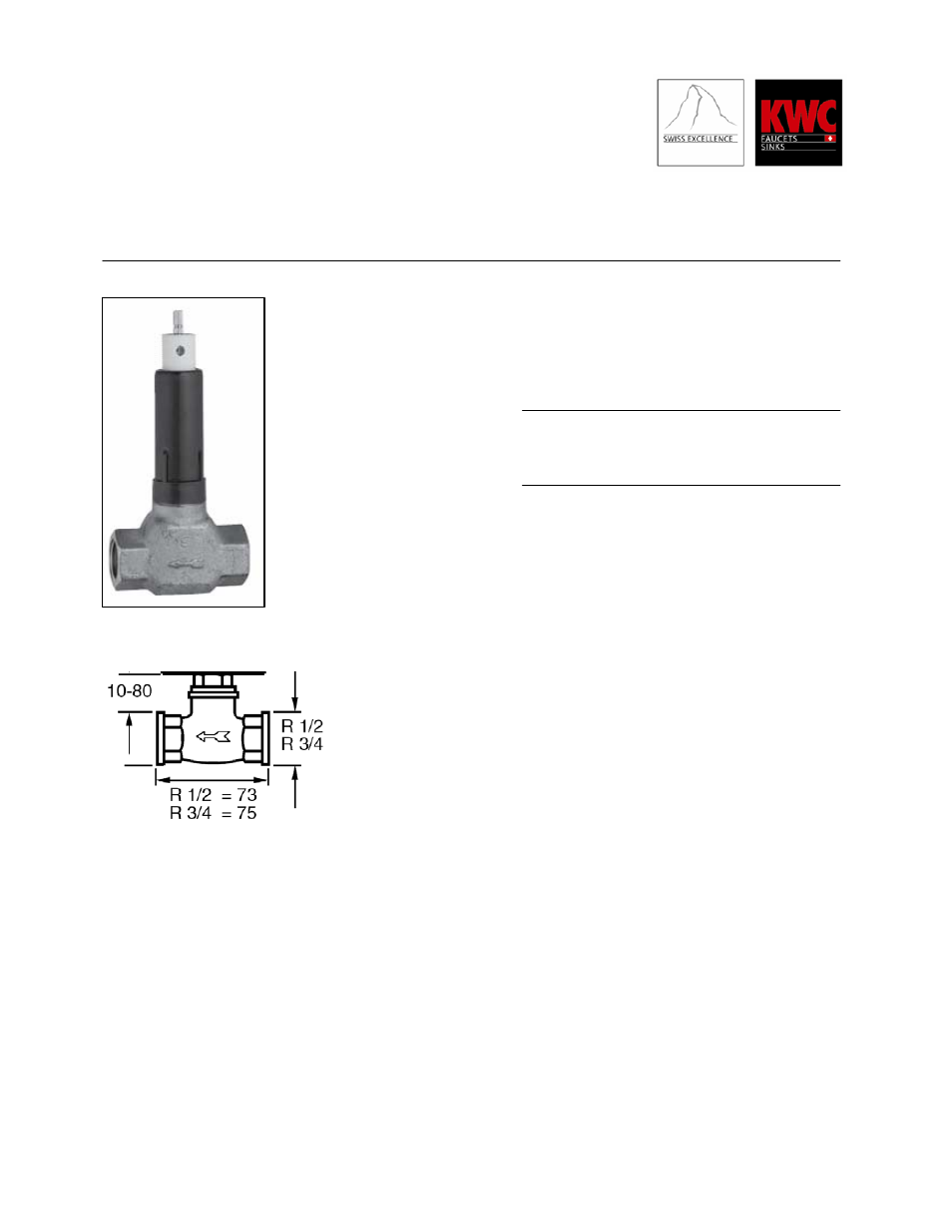 KWC K.38.93.00.931.22 User Manual | 1 page