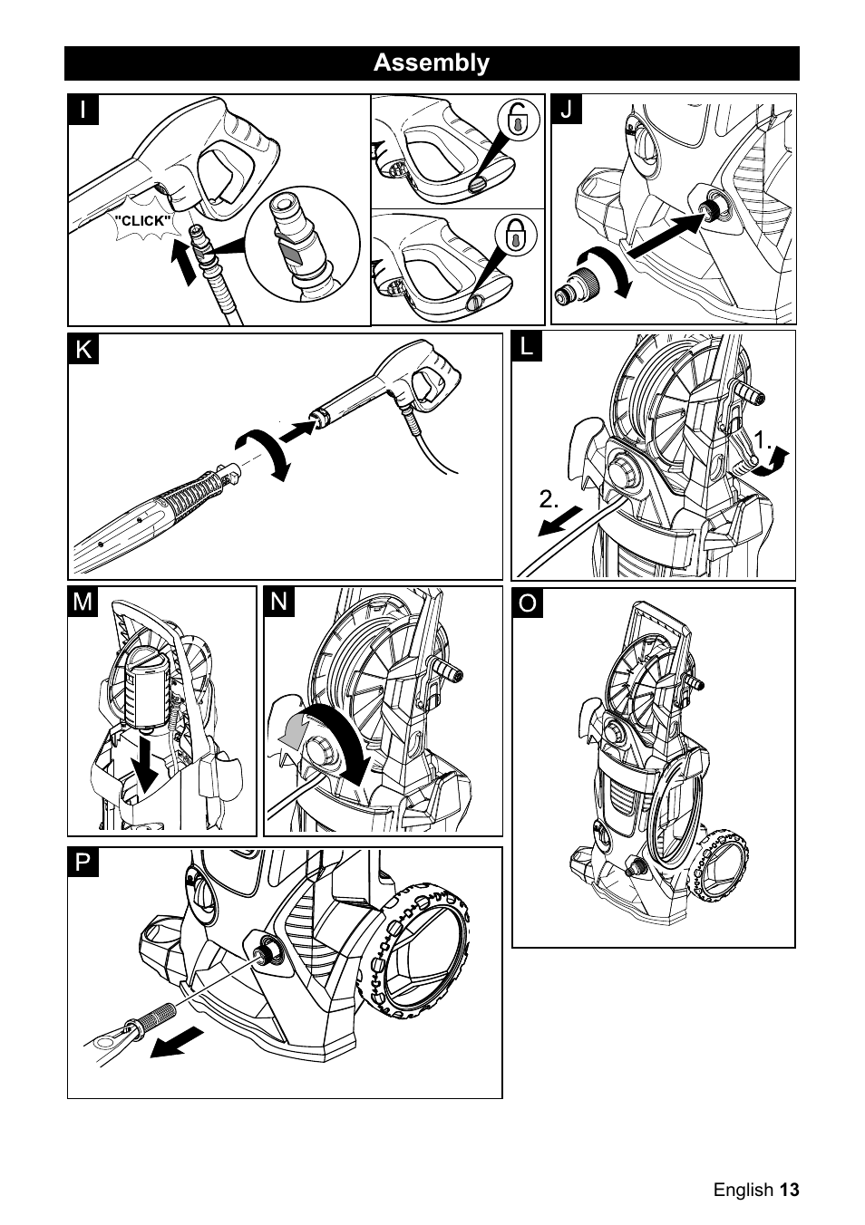 Assembly | Karcher K 6.450 User Manual | Page 13 / 16