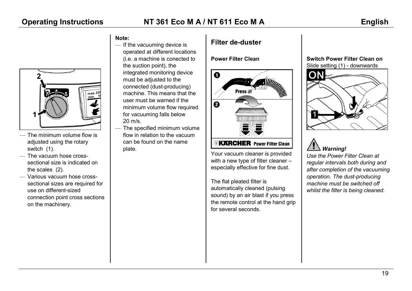 Karcher NT 611 ECO M A User Manual | Page 10 / 22