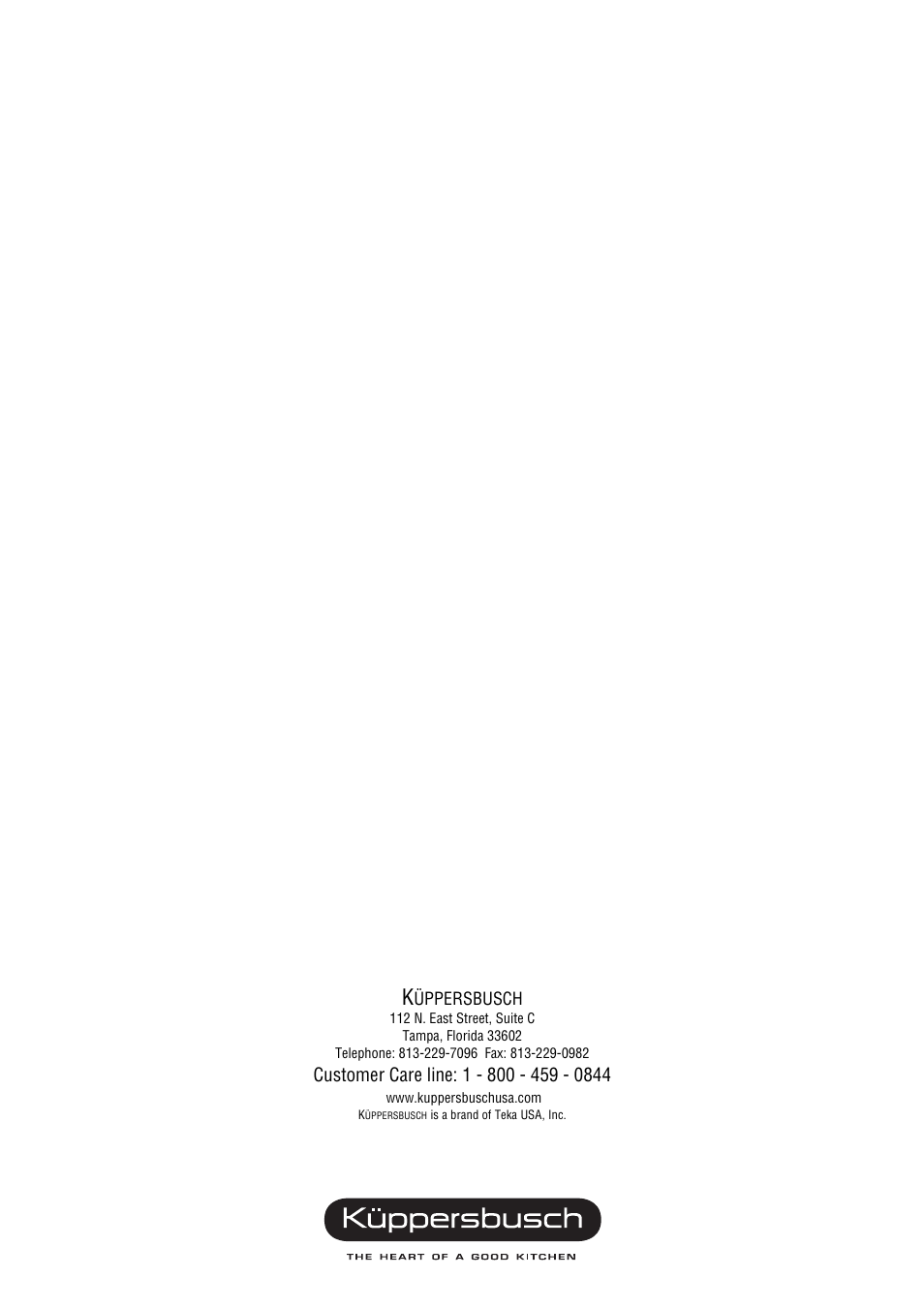 Kuppersbusch USA EKE 854.2 User Manual | Page 12 / 12
