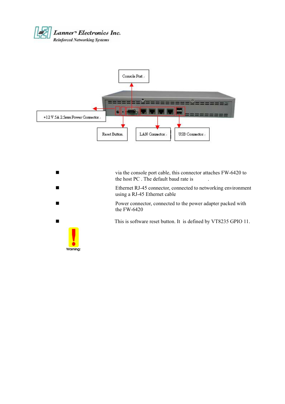 Lanner electronic FW-6420 User Manual | Page 22 / 48