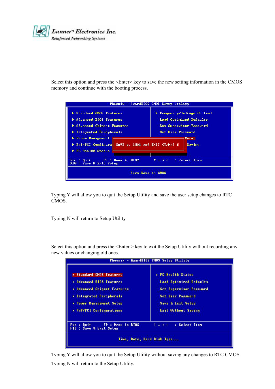 Lanner electronic FW-6420 User Manual | Page 43 / 48
