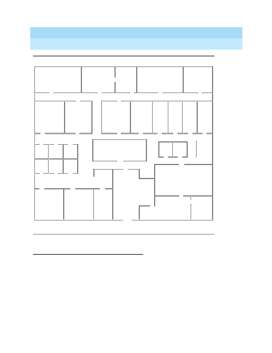 Staff needs, Staff needs 5, 5figure 5–2. law firm floor plan | Lucent Technologies MERLIN LEGEND 5 User Manual | Page 188 / 429