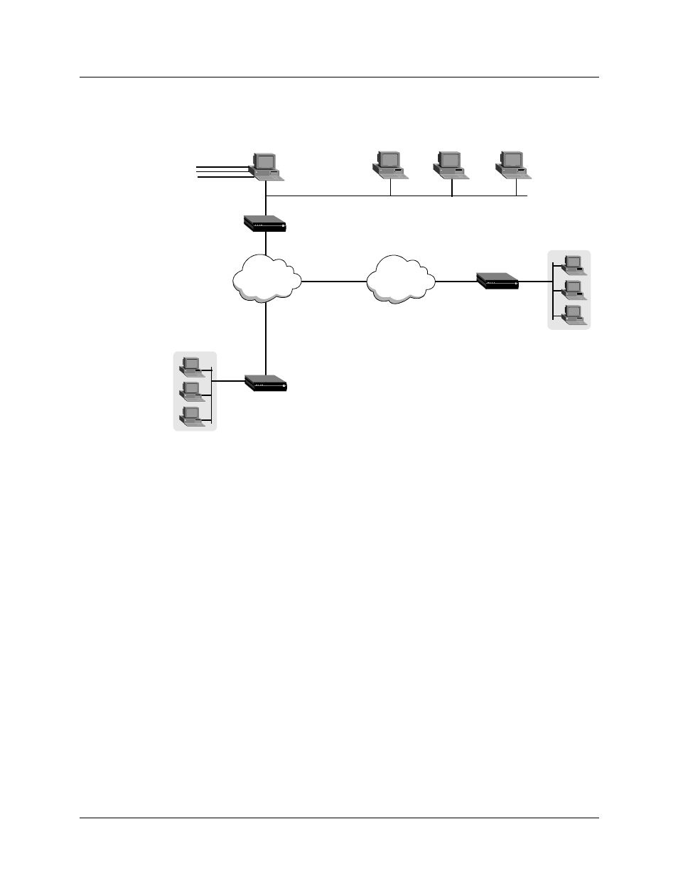 Protocol summary, Protocol summary -31, Figure 6-7 example of a t3pos configuration -31 | Lucent Technologies 6000 User Manual | Page 317 / 586