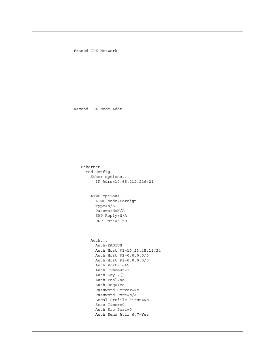 Example of configuring a foreign agent (ip), Example of configuring a foreign agent (ip) -9 | Lucent Technologies 6000 User Manual | Page 443 / 586