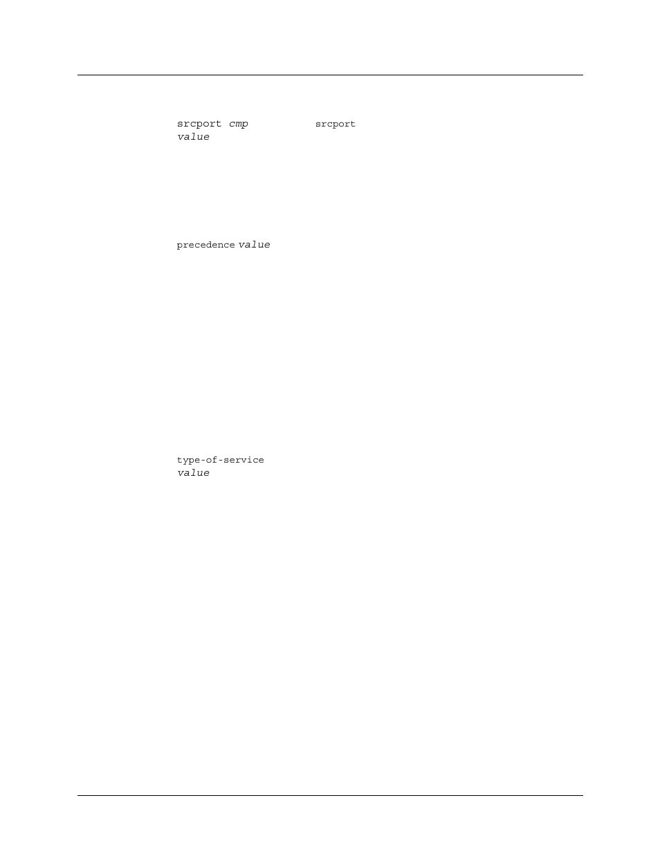 Examples of defining a tos filter, Examples of defining a tos filter -21 | Lucent Technologies 6000 User Manual | Page 557 / 586