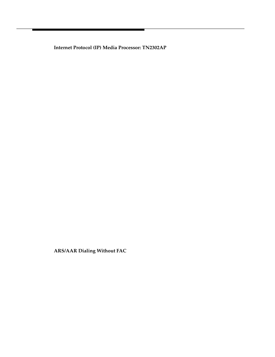 Internet protocol (ip) media processor: tn2302ap, Ars/aar dialing without fac | Lucent Technologies 03.0.042.2 User Manual | Page 4 / 16