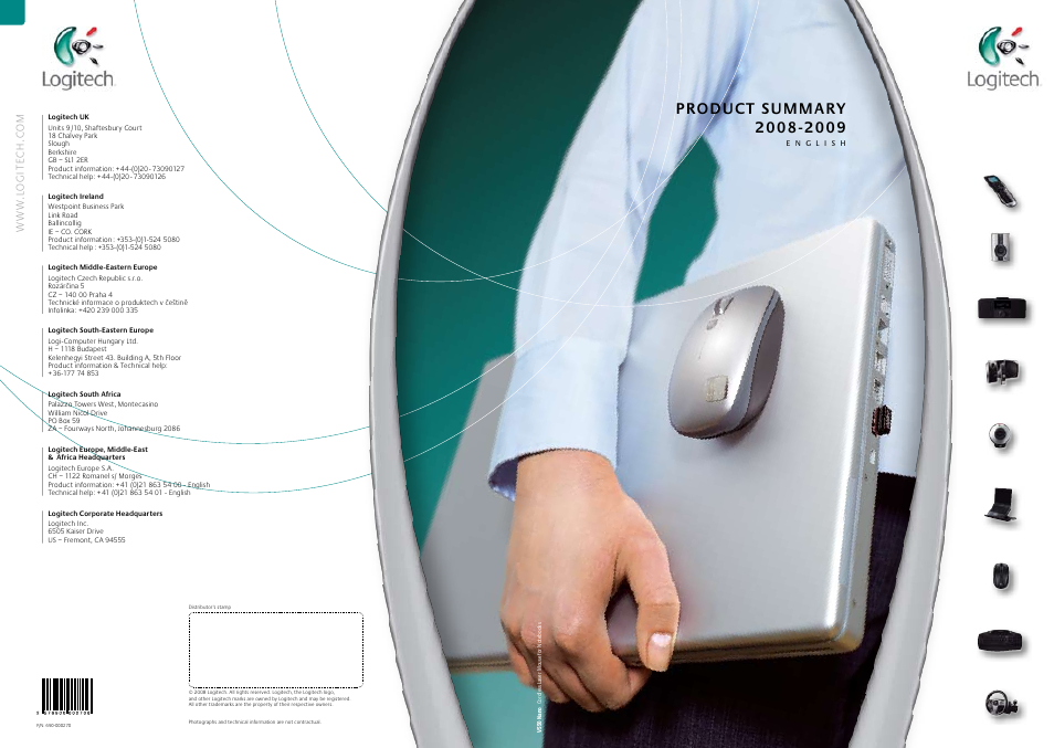 Logitech V550 User Manual | 20 pages