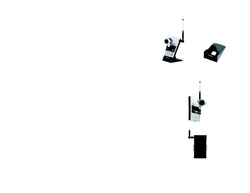 Placement options, Audio option | Linksys WVC54G-UK User Manual | Page 24 / 98