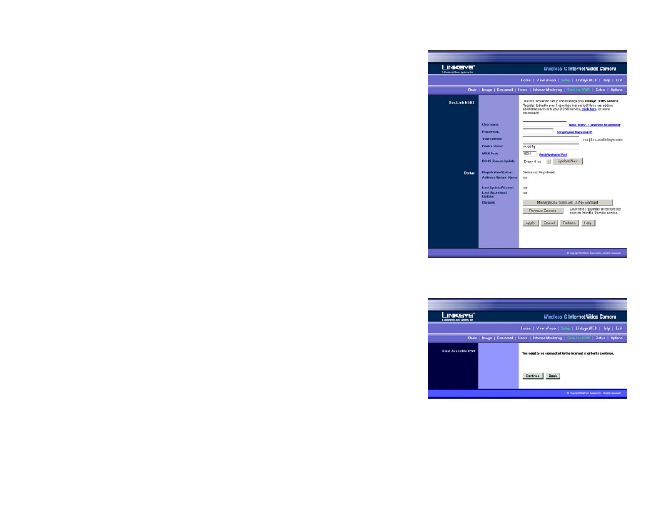 Linksys WVC54G-UK User Manual | Page 56 / 98