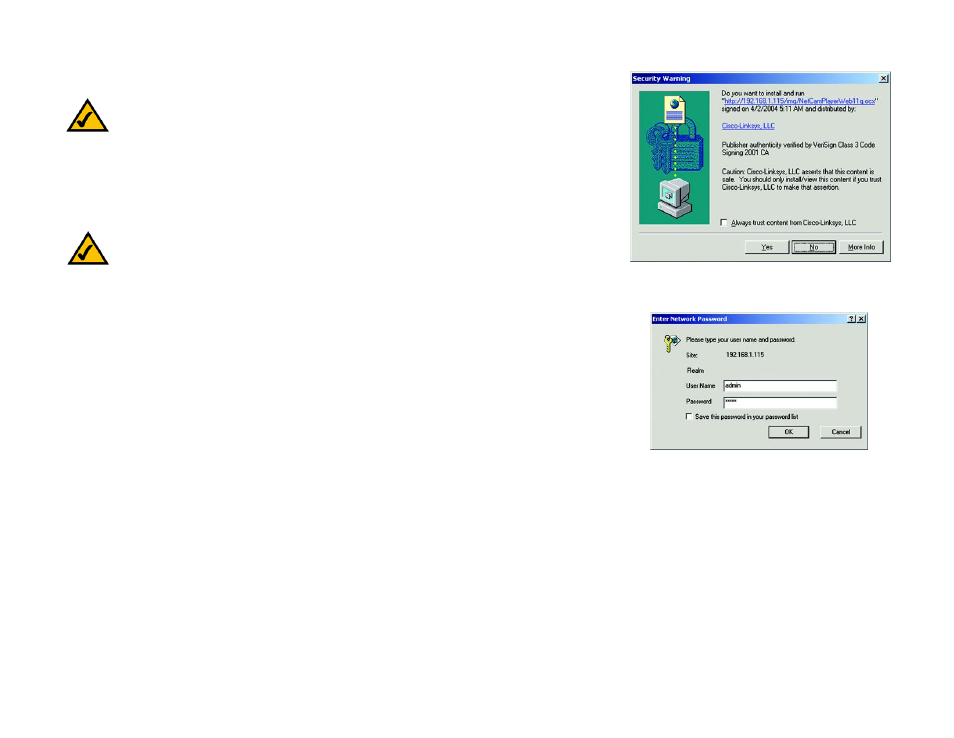 Setup | Linksys WVC54G-UK User Manual | Page 58 / 98