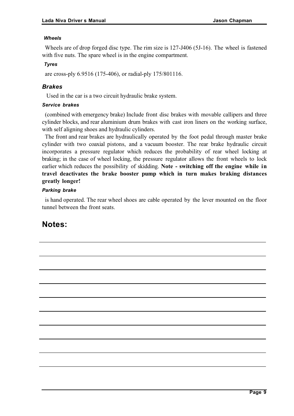 АВТОВАЗ Lada VAZ2121 User Manual | Page 13 / 36