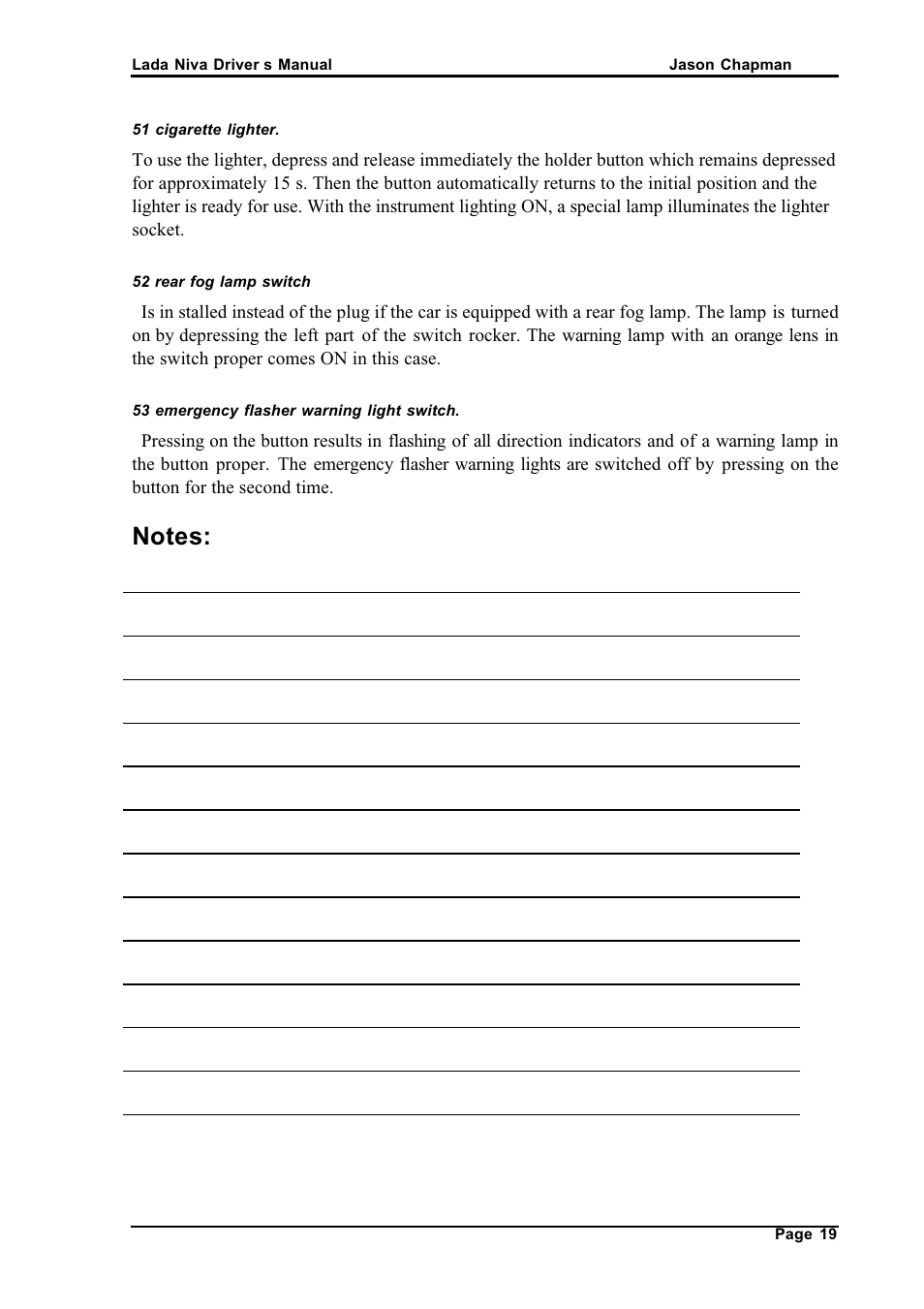 АВТОВАЗ Lada VAZ2121 User Manual | Page 23 / 36