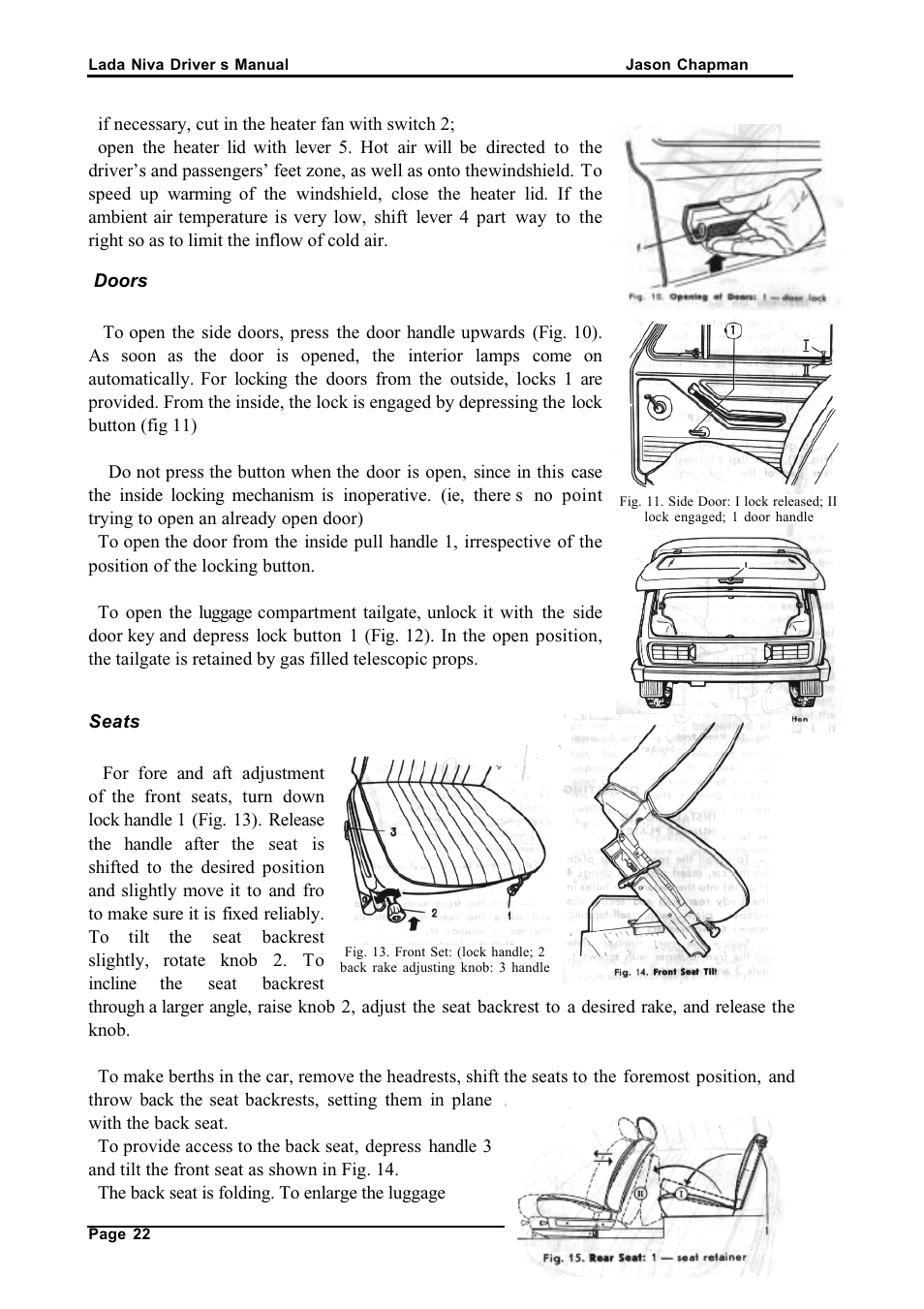 АВТОВАЗ Lada VAZ2121 User Manual | Page 26 / 36